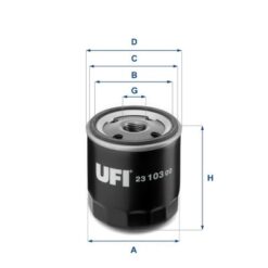 Yag Fıltresı Fıesta Cb1 08 12 V 02 Focus Cak 98 05 Iı Iıı Fusıon 02 12 C Max 06 11 Mondeo Iıı 00 07 - 741M6714CA