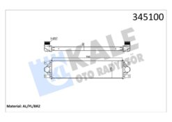 Turbo Radyatörü Intercooler Master Iı-ııı-movano 2.5dcı Al/pl/brz 738x175.3x40 - 7701057121-4415074