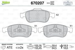 Ön Balata Fıat 500x 15 Jeep Renegade Suv 14 - 77367213-77367369