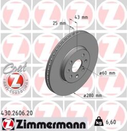 Ön Fren Aynası Astra H 1.4-1.6 04 Merıva 1.6 03 Combo 1.3 Cdti 4.05 280x25x4dlxhavalı 569067-95526653-95526654-93197712 - 569007-569006-93181113-93175376