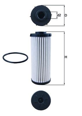 Hidrolik Filtre Golf 7-passat15 Tıguan 07 T5 09-15 T5 15 Q3 11 2.0tdı-tfsı Otomatik Şanzuman - 0BH325183B-0BH325183A-N91084501