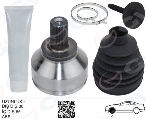 Ön Aks Kafası Dış Sağ-sol Focus Iı 03 11 C Max 2.0tdcı 03 10 Volvo S40 Iı 07 10 V50 07 10 T5 - 3M513A328DB-3M513A327DA-36000561