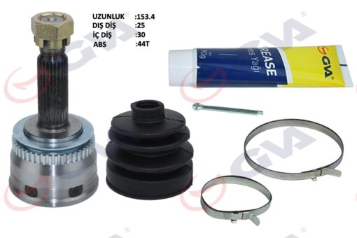 Aks Kafası Dış Hyundaı Elantra 1.6l G4ed Benzinli 16v Otomatik Vites 01-06 Abs Li 25x30x50 - Abs 44 Diş - 495002D112-495002D113