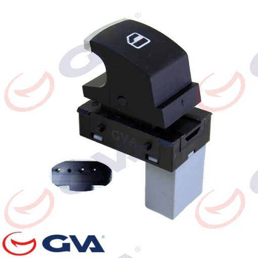 Cam Açma Anahtarı Ön Sağ/sol Vwag Tüm Modeller 09-12 Tekli-nikelajlı - 5K0959855-5ND959855