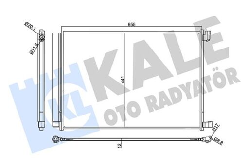 Klıma Radyatoru Mercedes W205 S205 W213 S213 W222 C217 X253 - A0995000454