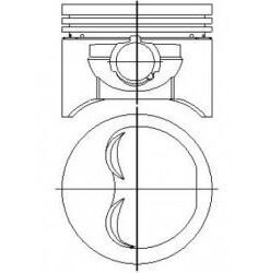 Motor Piston Segman Tmpr-slx 1600 86.40 Çap 0.60
