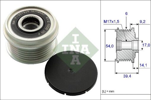 Şarj Dinamo Alternatör Kasnağı Astra H-corsa C-d-comboc-d-merıva-tıgra-doblo-fıorıno-punto-palıo- 1.0-1.2-1.4-1.3 Cdtı - 93192215-77364723-6204229-6204286