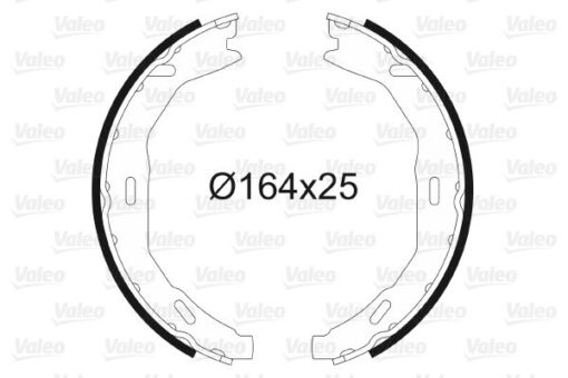 Fren Balatası Arka Park Frenı Mercedes W204 S204 C204 A207 - A0044208620
