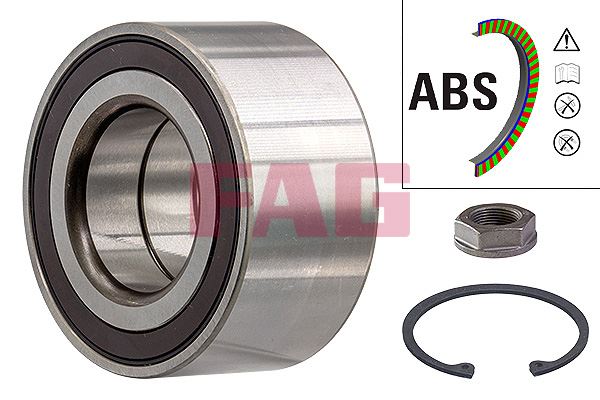 Ön Teker Rulmanı Opel Corsa F-corsa E 19 Peugeot 208-2008 19 Cıtroen C4 20 Ds3 19 40.3x78x38 - 1640719580-9824419980