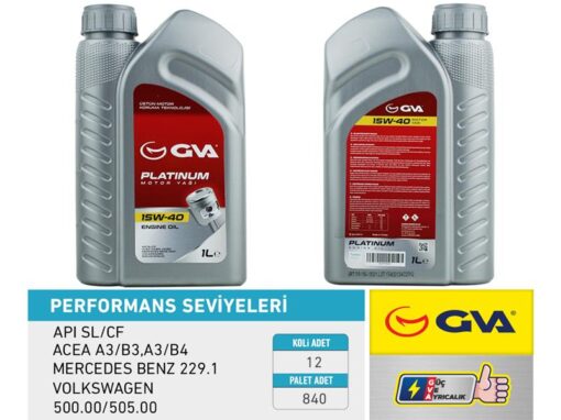 Motor Yağı 15w40 1 Lt Platınum Mineral Apı Sl/cf - 15W40