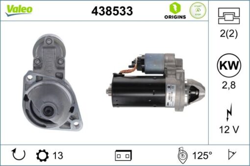 Mars Motoru 12v 2.5kw 13 Dıs / Start-stop Mercedes X204 W205 C218 W222 W447 B906 B907 B910 - A6519062800