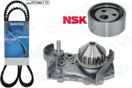Devirdaimli Eksantrik Gergi Kiti Renault Clıo I 90 98 R19 88 95 Megane I 96 99 095x170 1.2-1.4-1.6 - 7701472726-7701469833-1307700QAD