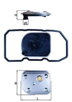 Otomatık Sanzıman Yagı Fıltre Setı Mercedes W169 W245 - A1693771395-A1693710480
