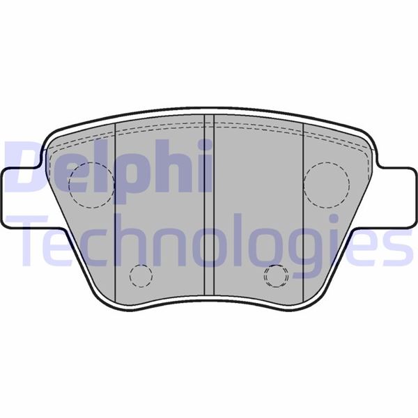 Arka Balata Caddy-golf6-jetta-a3-octavıa-superb 10 Gdb1841 - 5K0698451-5K0698451A-2K5698451