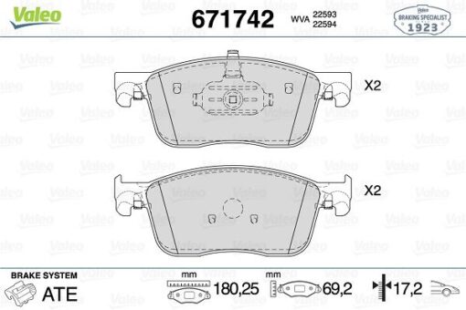 Ön Fren Balatası Zafıra Lıfe 19 Vıvaro C 19 Jumpy Iıı 16 Expert 16 Toyota Proace 16 304 Mm - 1613260780-1680791780-1678168280