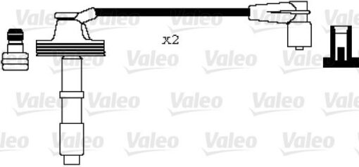 Buji Kablosu Volvo S40 1.6 1.8 1.9t4 2.0 2.t4 1995-2004 V40 1995-2004 - 1275603