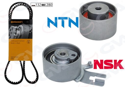 Eksantrik Gergi Kiti 132x280 Volvo C30 C70 S60 S80 V70 Xc60 Xc70 Xc90 2.4tdı 20v K015580xs - 31258305-31359568