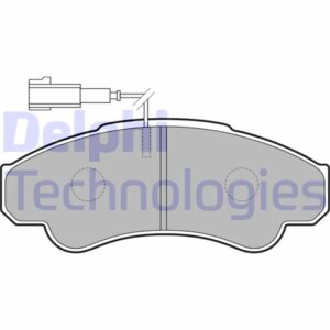 Ön Fren Balatası Fişli Boxer 02/06 Jumper 02/06 Ducato 02/06 B.y Tip 1800 Kg - 4254.59-77362216-4252.44-4252.45