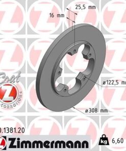 Arka Fren Dıskı Transıt V363 14 Tek Teker A.ceker Duz 308mm 5 Bıjon - BK312A315AB-KK312A315AA-1815599