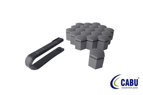 Bijon Kapağı Kömür Metalik 19x27mm Astra J - K. Insıgnıa B. Zafıra 20 Adet 220644 - 13450276-1008036