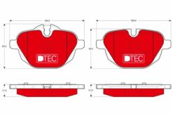 Arka Balata Dtec Bmw 5 F10 5 Touring F11 X3 F25 X4 F26 Z4 Roadster E89 01-14 - 6862202-6796741-34216788284