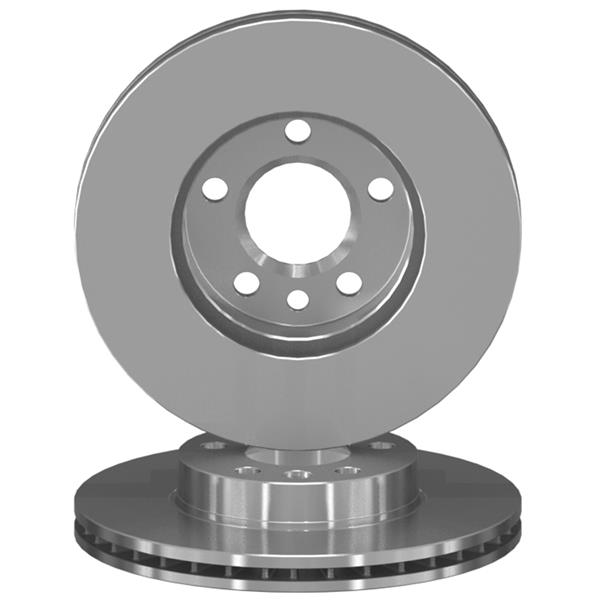 Vw Sharan / Ford Galaxy / Seat Alhambra Ön Fren Disk - 95VWX1125BD-1045994-1143641