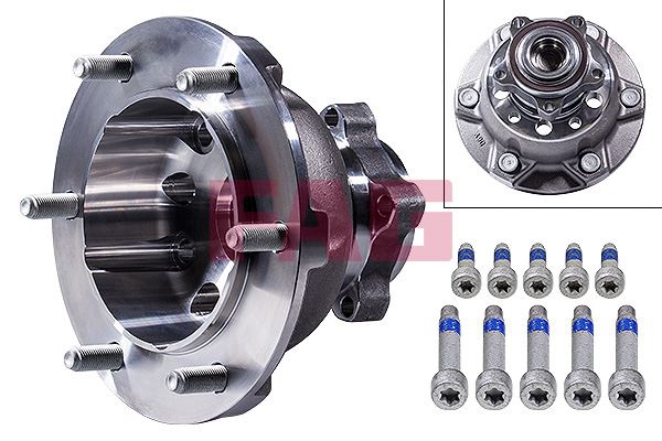 Ön Teker Rulmanı Poryalı Ford Transit V363 14 Çift Teker 6 Bijon - BK312C300AD-KTBK311K018AC-2167067