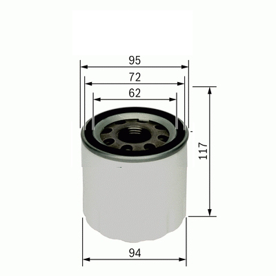 Yağ Filtresi H1 2.5 Crdı 02- - Sorento 2.5 Crdı 02- X - 263104A000-263104A010