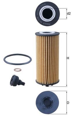 Yag Fıltresı Bmw B37 B38 B47 B48 F40 F45 F46 F48 F39 Mını F54 F55 F56 F60 - 11428593186