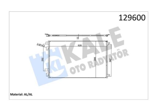 Klima Radyatörü Kondenser Renault Megane Iı 03 Scenıc Iı 03 Grand Scenıc Iı 03 1.5dci 1.6 1.9dci 2.0 - 8200115543-8671017589