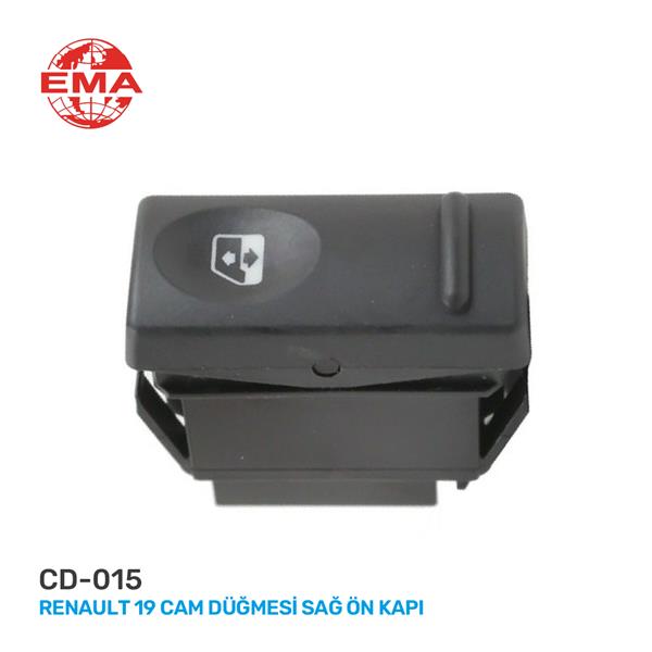 Cam Açma Anahtarı Ön Sağ Renault 19 -master Tekli - 7700817337
