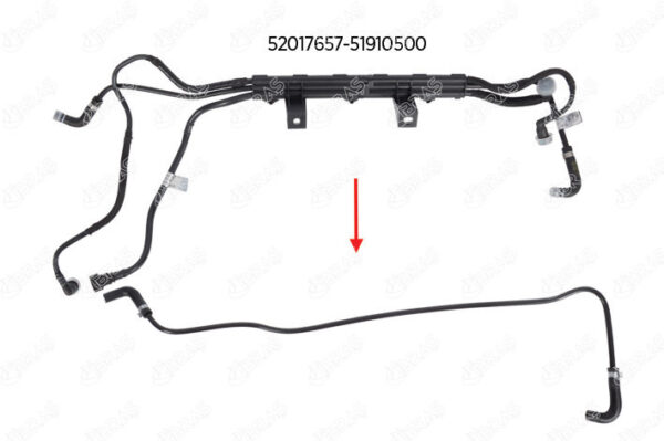 Yakıt Borusu Doblo Mpv - Dizel 1.3 D Multijet 2010-- - 51910500-52017657