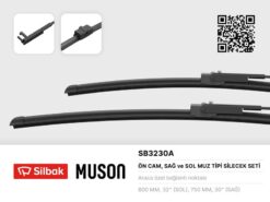 Silecek Süpürgesi 800/750mm Muz Tipi C4 Pıcasso / C4 Grand Pıcasso 10/06