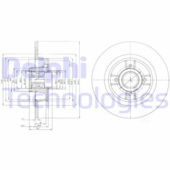 Arka Fren Aynası Renault Megane I 99 03 Scenıc 99 01 1.4-1.6 16v 1.9 Dci 20 16v 274x10.9x4dl - 7701206328-7701206327