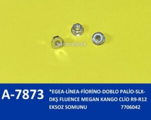 Eksoz Somunu Egea-linea-fiorino-doblo Palio-slx-dkş Fluence Megan Kango Clio R9-r12 - 7706042
