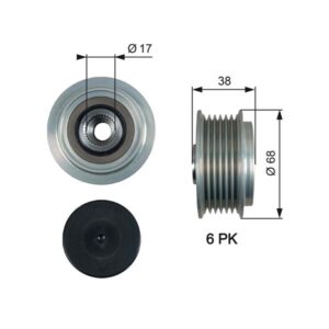 Alternatör Kasnağı Rulmanlı Corolla 04-07 -aurıs 07 1.4 D-4d-sonata V 2.0-2.4 05 Carens 2.0 - 2741533050-3732125301