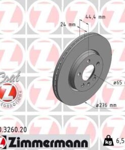 Ön Fren Diski 276x24x5dlxhavalı Audı-seat-kamıq-polo 2017 - 2Q0615301H
