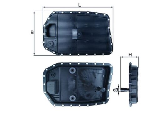 Otomatık Sanzıman Yag Karterı Ga6hp19 Bmw E60 E90 E70 E71 - 24117571217