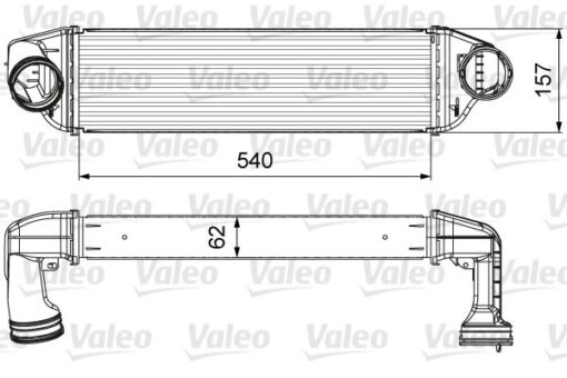 Turbo Radyatoru Bmw N47 M57n2 E83 05 11 - 17513453726-17513421803