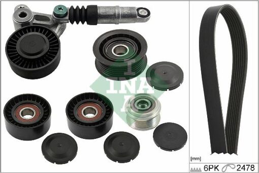 V Kayış Seti Q7 09-15 Cayenne 10 Touareg 04 3.0tdı Cata Casa Ccma Cjga Cnrb 059e Bks Casd Cvwa - 059145201D-059903119G-059903341E