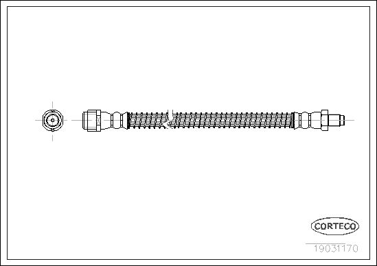 Fren Hortumu Arka Mercedes S-class W220 98 05 - A2204200148