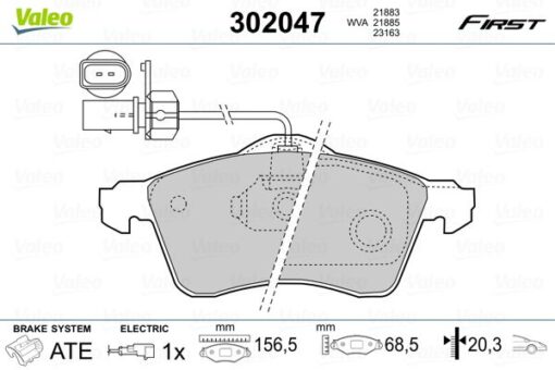 Ön Balata Transporter T4 Caravelle 2.5 Tdı 90-03 Gdb1391 Fte Kırmızı Kutu - 7D0698151D-7D0698151F