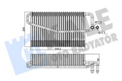 Evaporator Mercedes W203 Cl203 S203 C209 A209 W463 - A2098300358