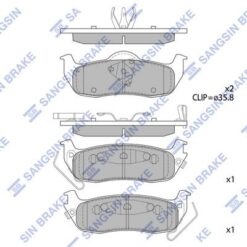 Arka Balata Grand Cherokee Iı 2.7 Crd 02 Grand Cherokee Iıı 5.7 V8-3.7 V6 05 Gdb4137 - 5080871AB-WVA24258-WVA24111