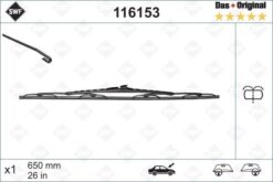 Sılecek Supurgesı On Sol 650mm Mercedes Vıto W638 97 03 Swf - A6388201145-A6388201445