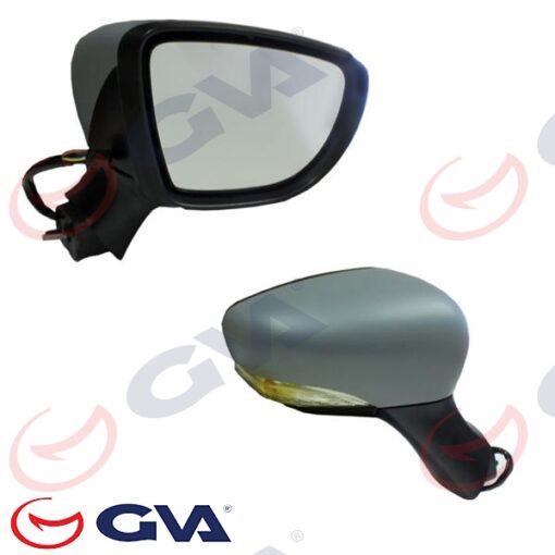 Dış Dikiz Aynası Sağ Clıo 17 Elektrikli Katlanır Isıtmalı Sinyalli Sensörlü Astarlı Konveks Vm-6126ebpsr - 963012959R