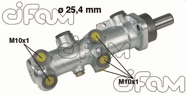 Ana Merkez Jumper 1.9-2.0-2.5-2.8 94-02 Ducato 2.5-2.8 94-02 Boxer 2.0-2.8 99-02 25.4mm - 9946056-4601.D1