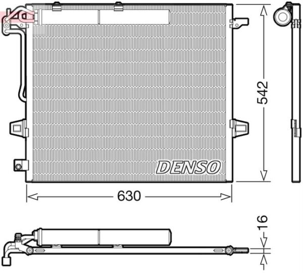 Klıma Radyatoru Mercedes W164 X164 W251 - A2515000054