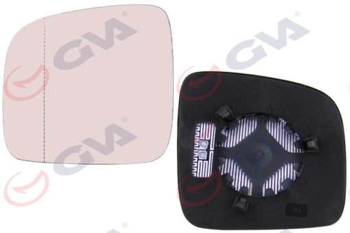 Ayna Camı Sol Caddy 04 Isıtmalı Asferik Vm-375aghl - 7H1857521A-7E1857521