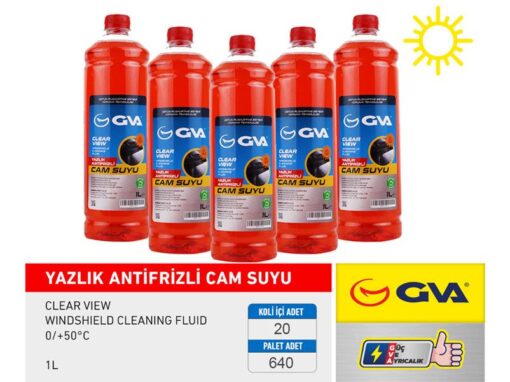 Cam Suyu 1 Lt Yazlık Antifrizli 0/ 50c